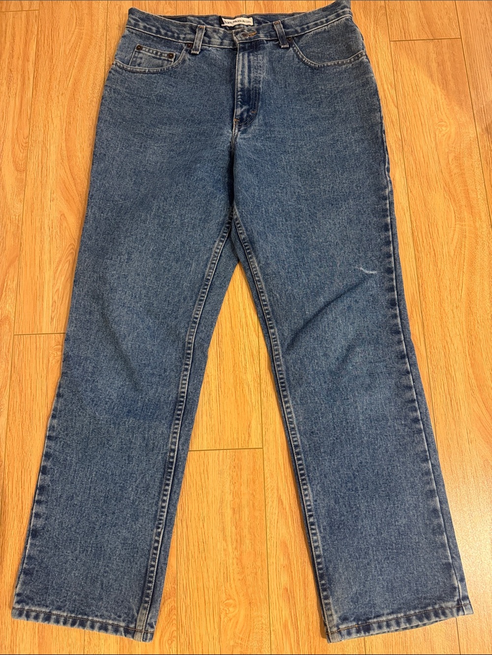 Canyon river blues high rise straight leg jean